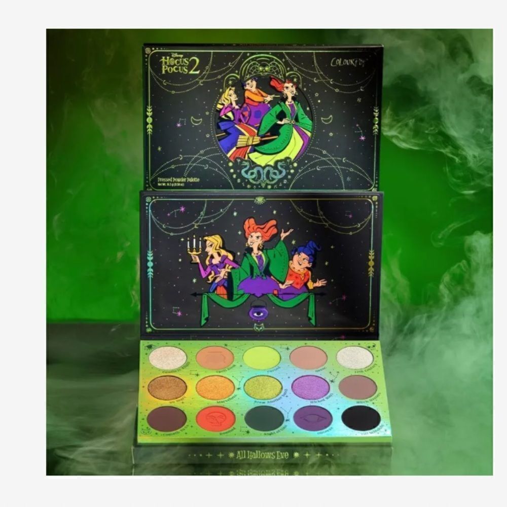 ColourPop Hocus Pocus 2 All Hallows Eve Pressed Powder Palette NWT
